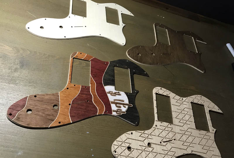 custom guitar pickguard